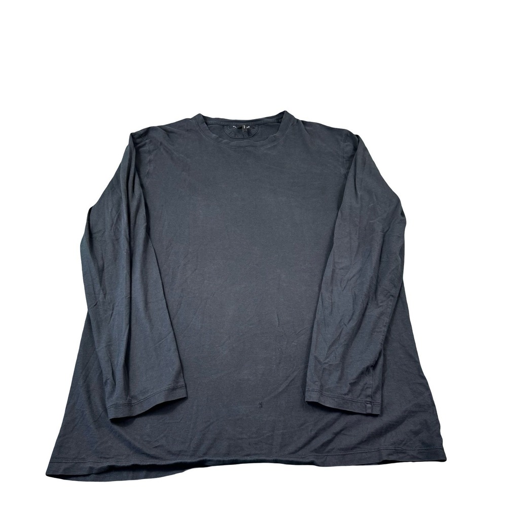 Helmut Lang Black Cotton L/S Men's T Shirt Size XL
